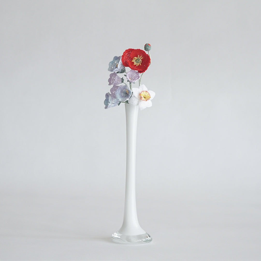 Campanule/Coquelicot/Jonquille