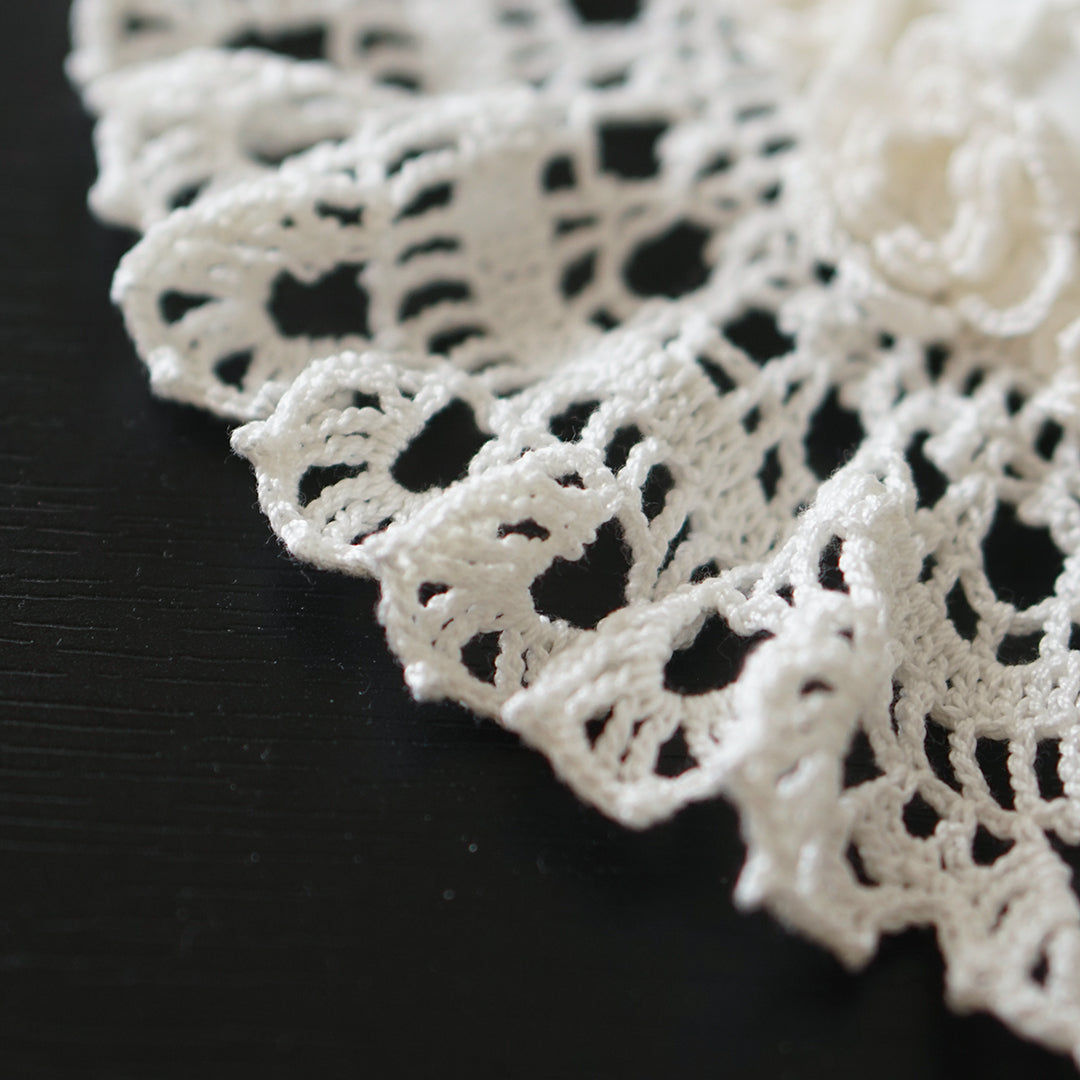 [Princess] Ring pillow/hand-knitted lace